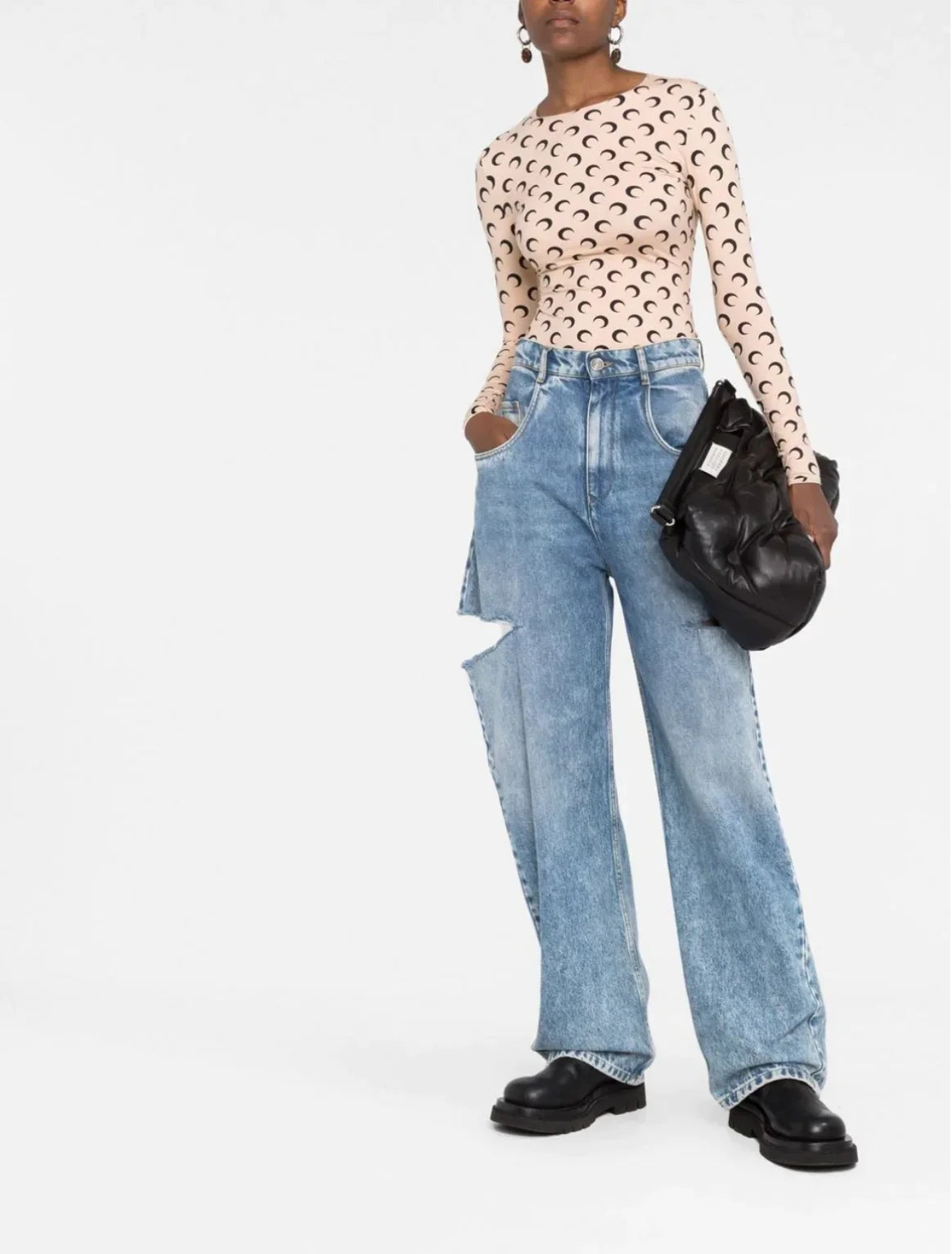 T-Shirt Con Stampa SABBIA