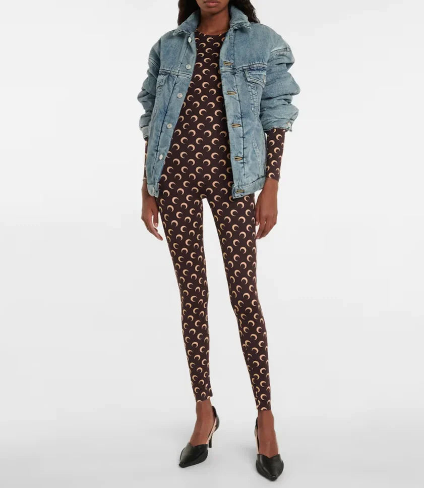 Completo Tuta in jersey stampato TERRA