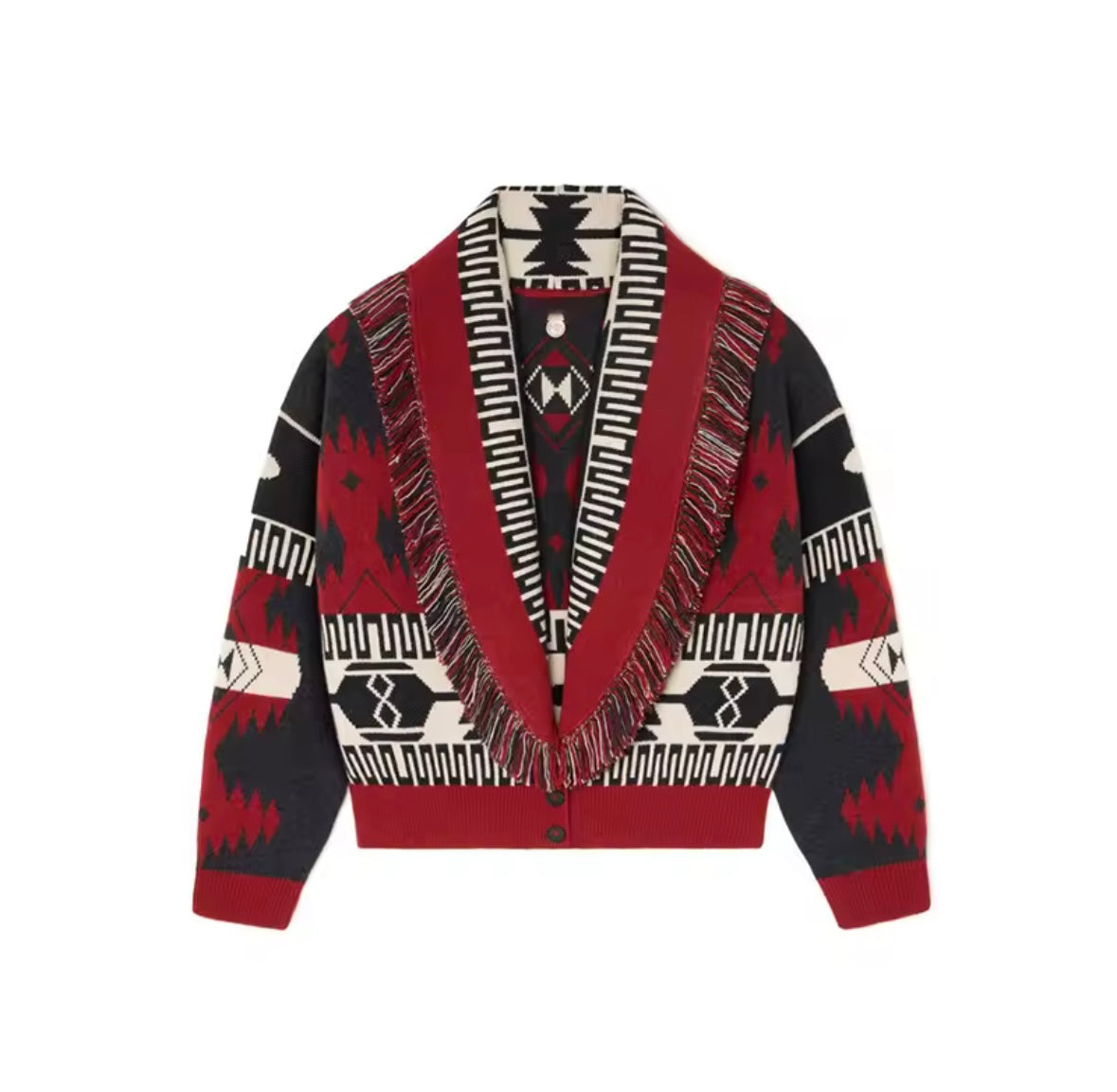 CARDIGAN BANDANA CORTO