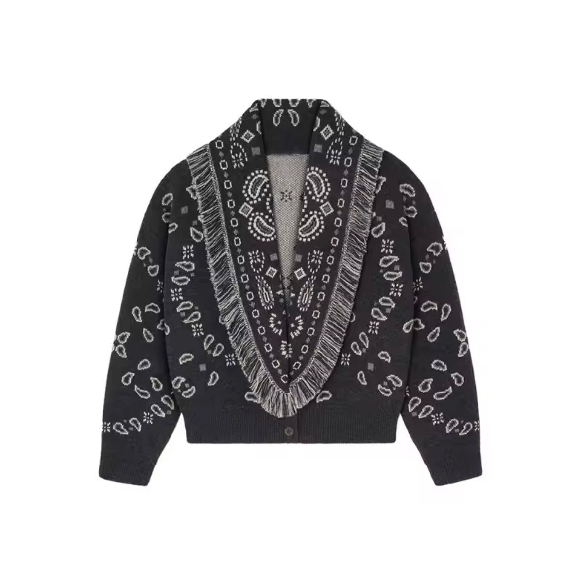 CARDIGAN BANDANA CORTO