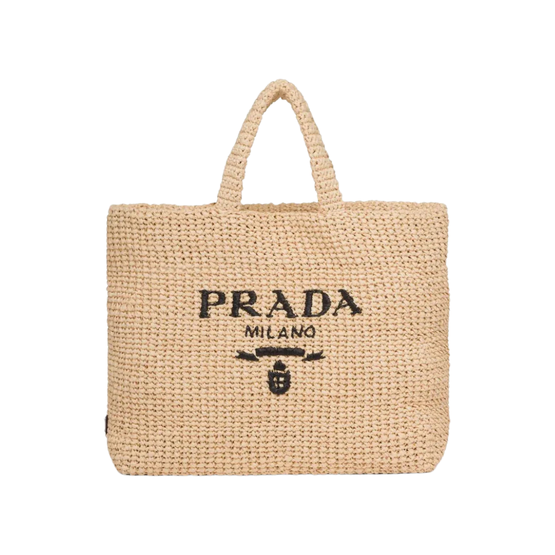 Prad* Tote Bag rafia