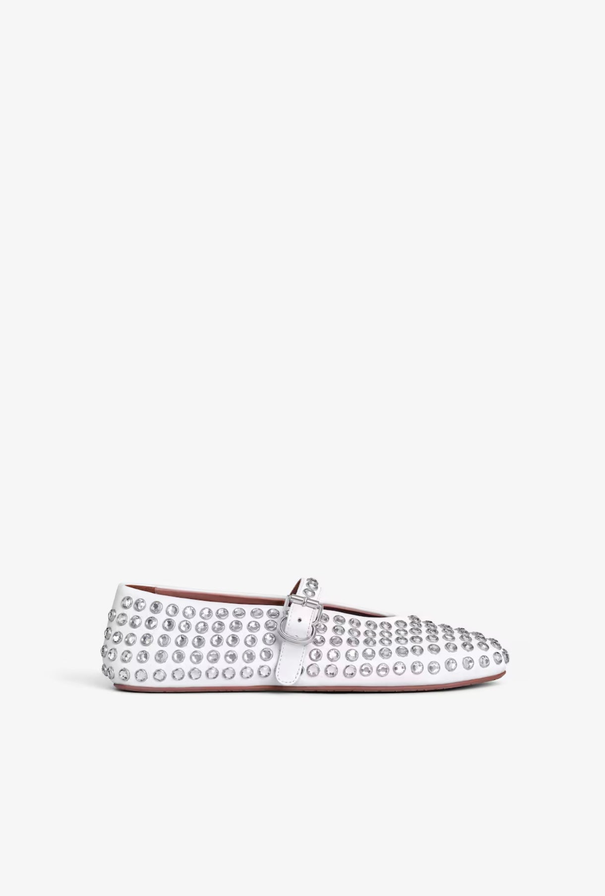 Ballerina aus Pelle di Agnello mit Strass