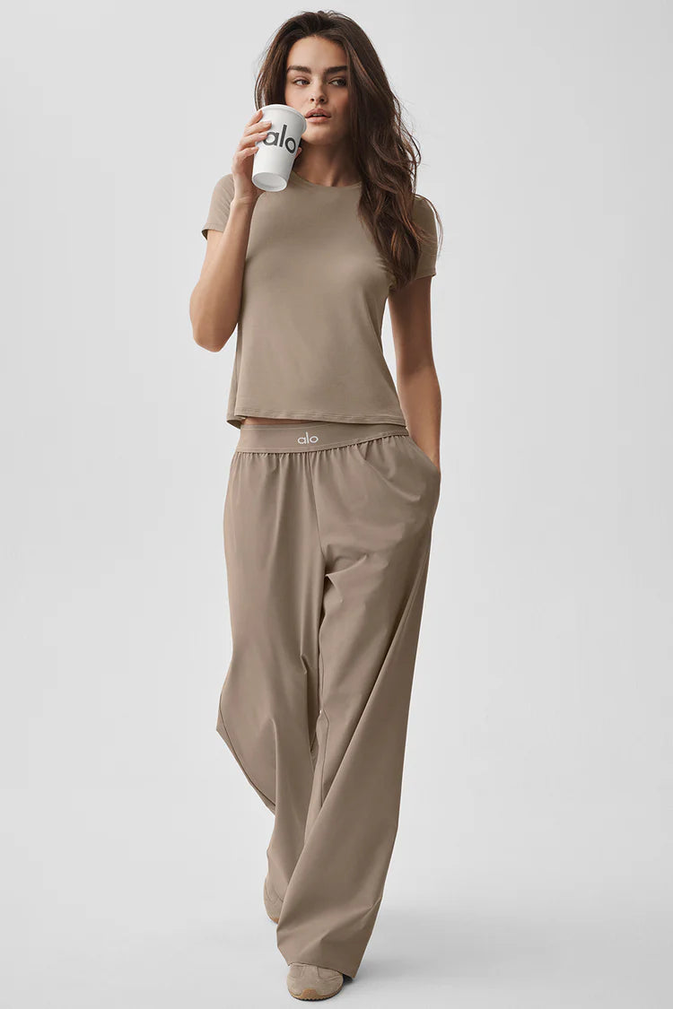 Alo Suit Up Trouser Beige