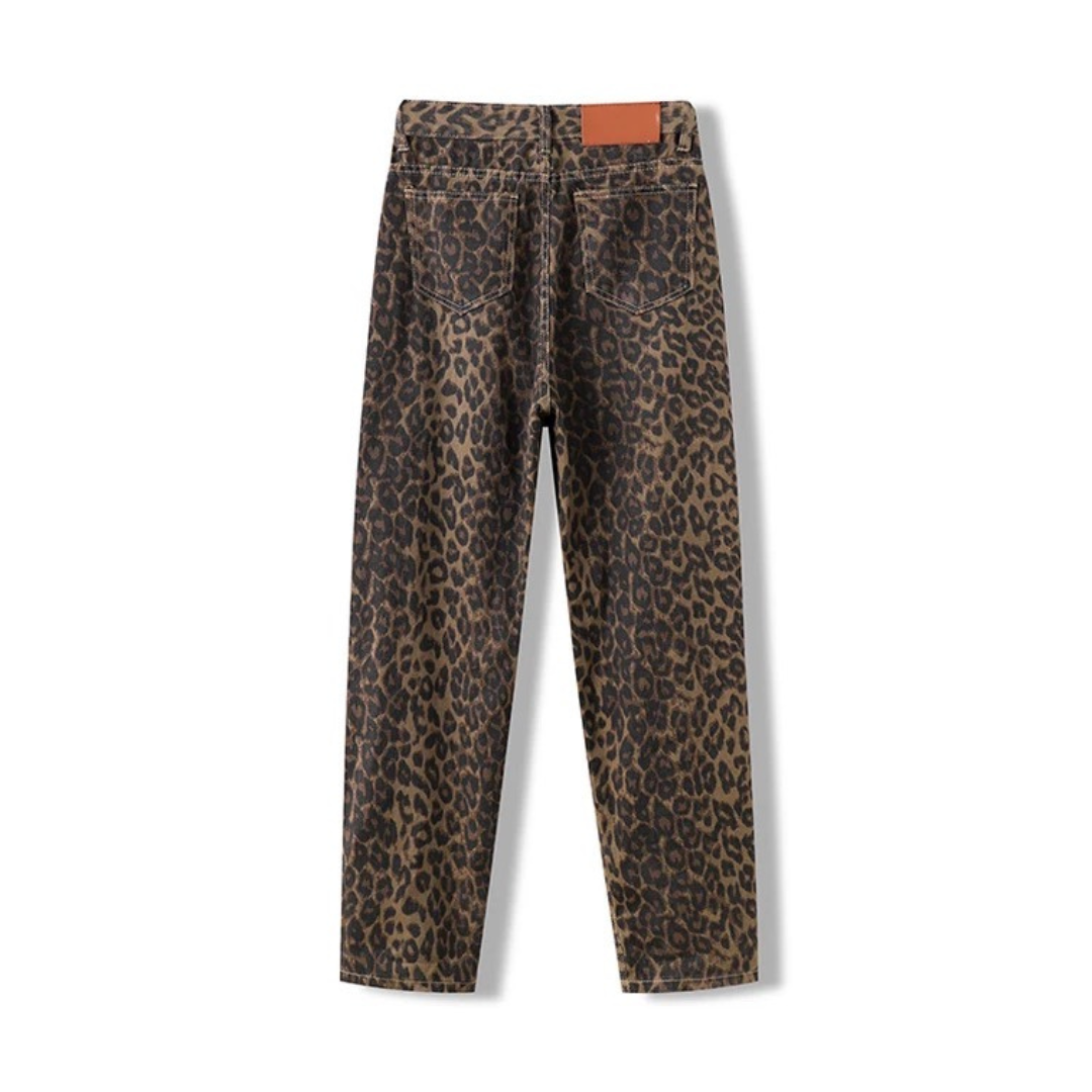 Jeans leopardati